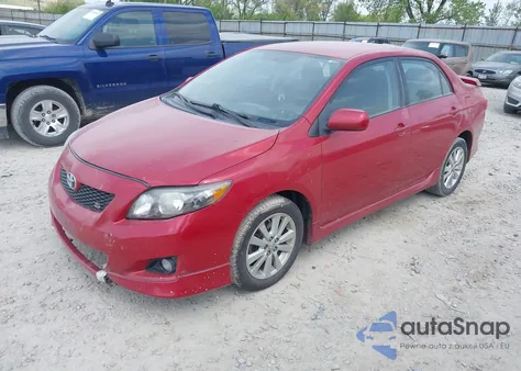 2010 Toyota Corolla S из США, поврежденный, VIN 1NXBU4EE3AZ368302